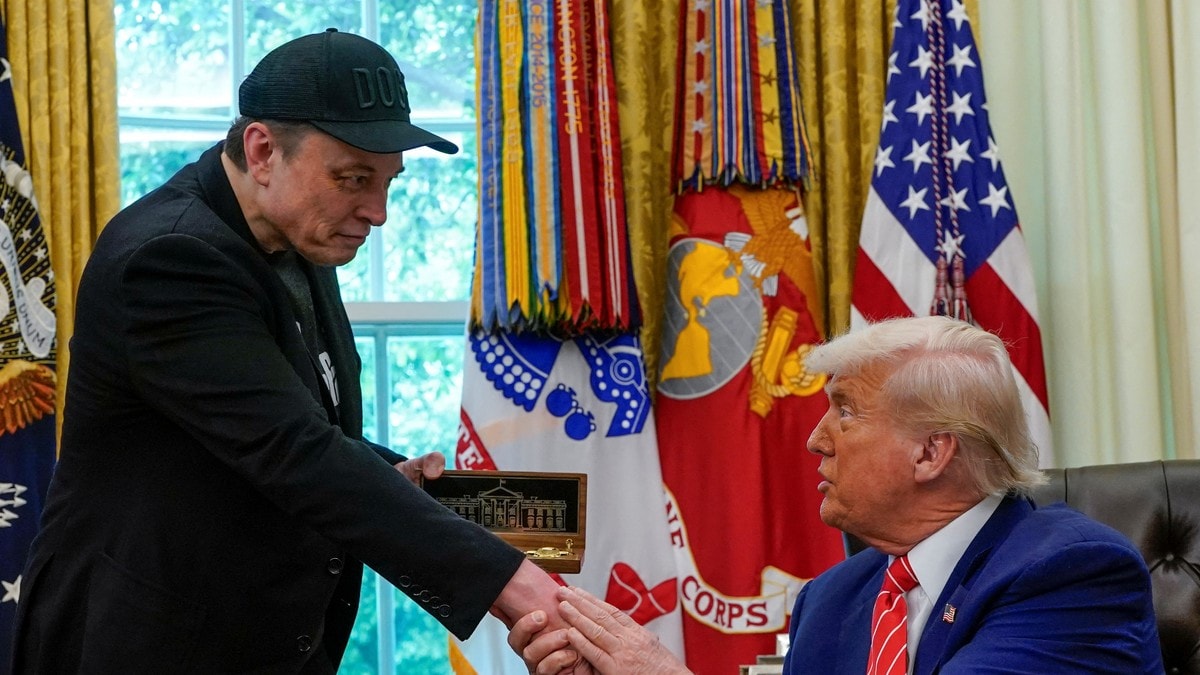 Trump takker av Musk: Viderefører utgiftskutt