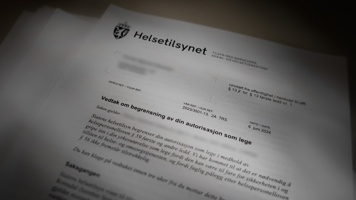 Helsetilsynet fryktar lege tøyer grensene overfor pasientar – får likevel behalde autorisasjonen