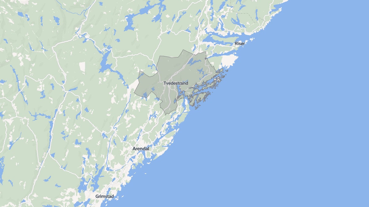 Skal ha falt ned i en søppelsjakt