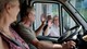 Foto: Martin Holvik / NRK Hilde Husby Gule hilser på tyske turister