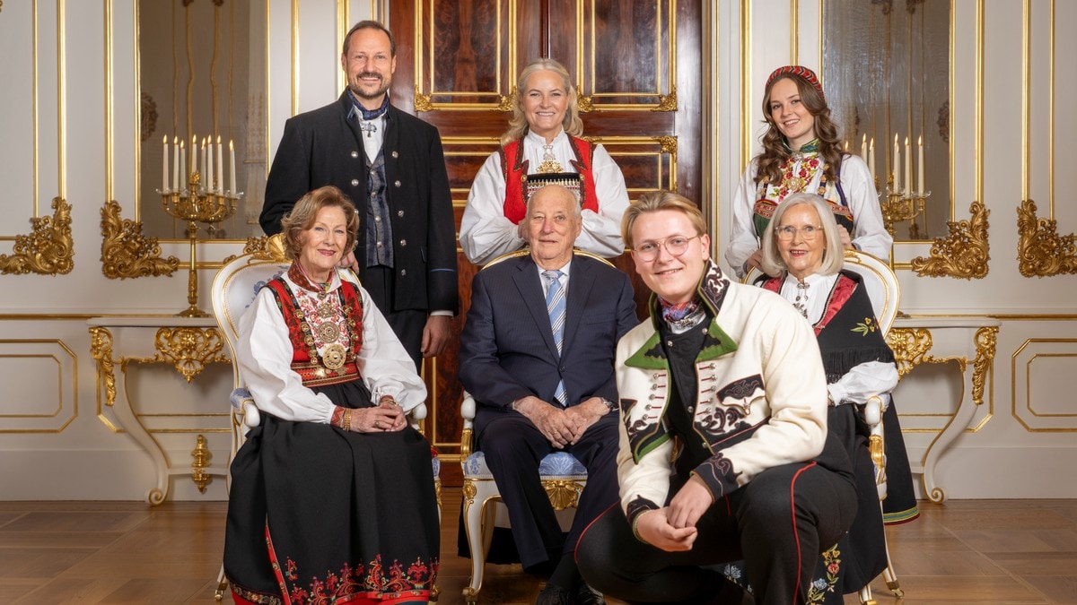 Bestemor dronning Sonja avslørte hemmelighet i personlig tale til prins Sverre Magnus