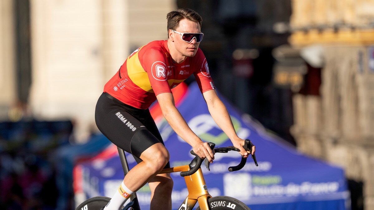 Jonathan Milan vant i den grønne trøyen