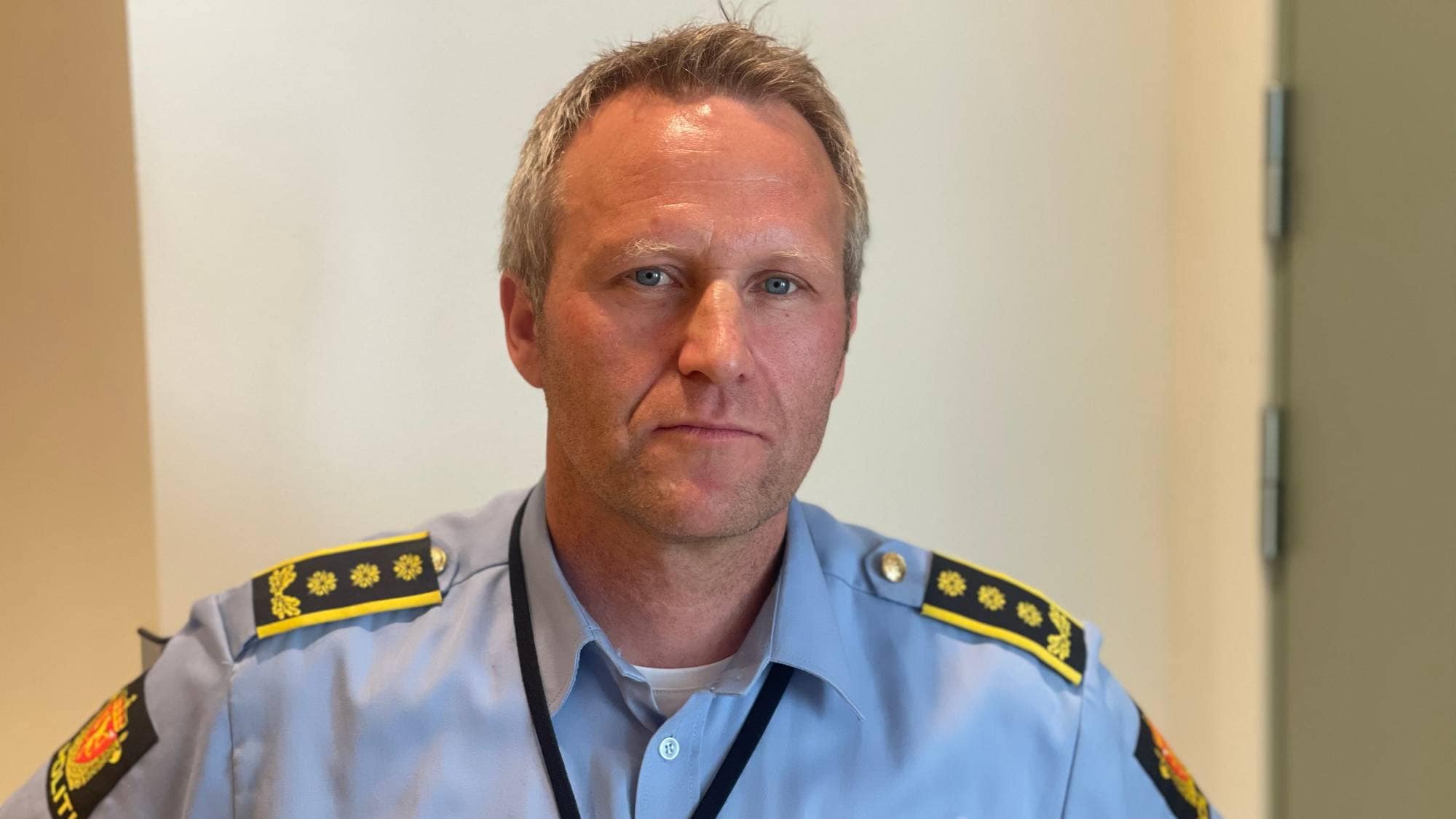 Portrett av politimann Svenn Ingar Viken i Namsos