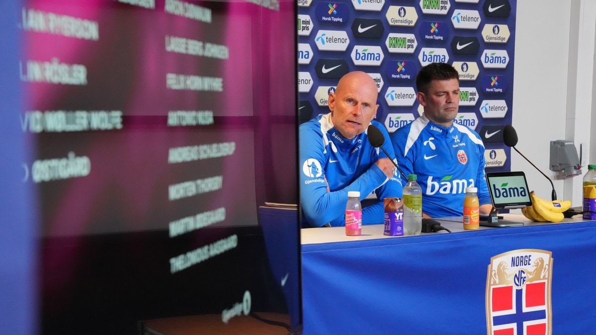 Solbakken tar ut Norges tropp til nøkkelkamper mot Italia