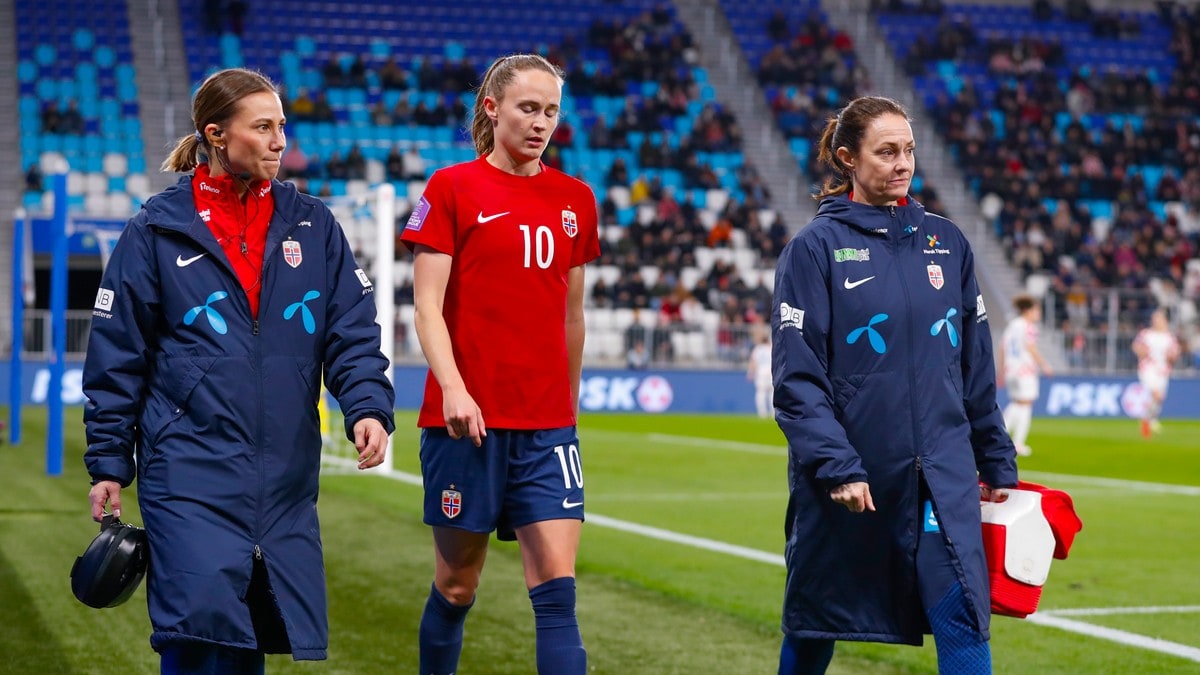 Caroline Graham Hansen og Ada Hegerberg mister kampen mot Kroatia