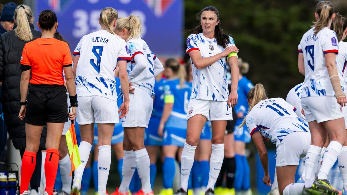 Tamt Norge snublet mot Island: – Føles virkelig ikke ut som et kontrollert lag