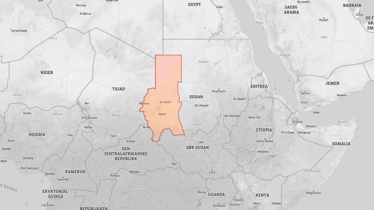 Darfur-kart