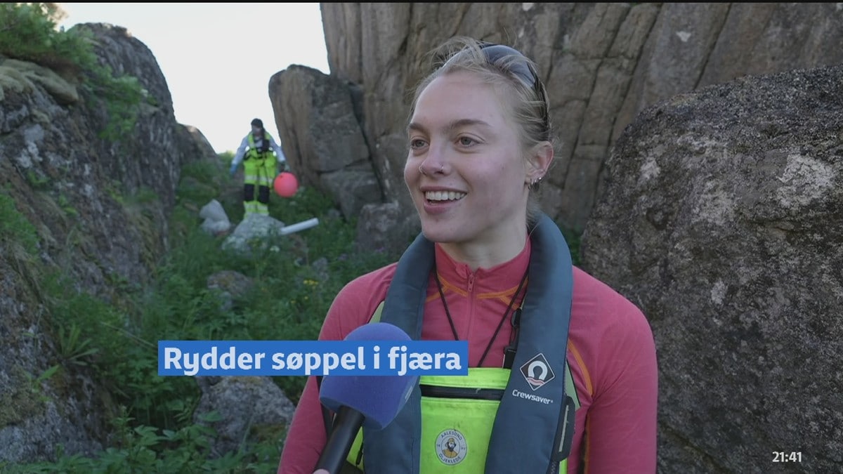 Gjorde tragisk funn på Mosken: Nå er strandrydderne tilbake på jobb