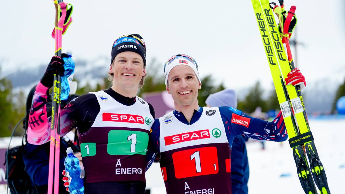 Klæbo og Byåsen vant NM-lagsprinten