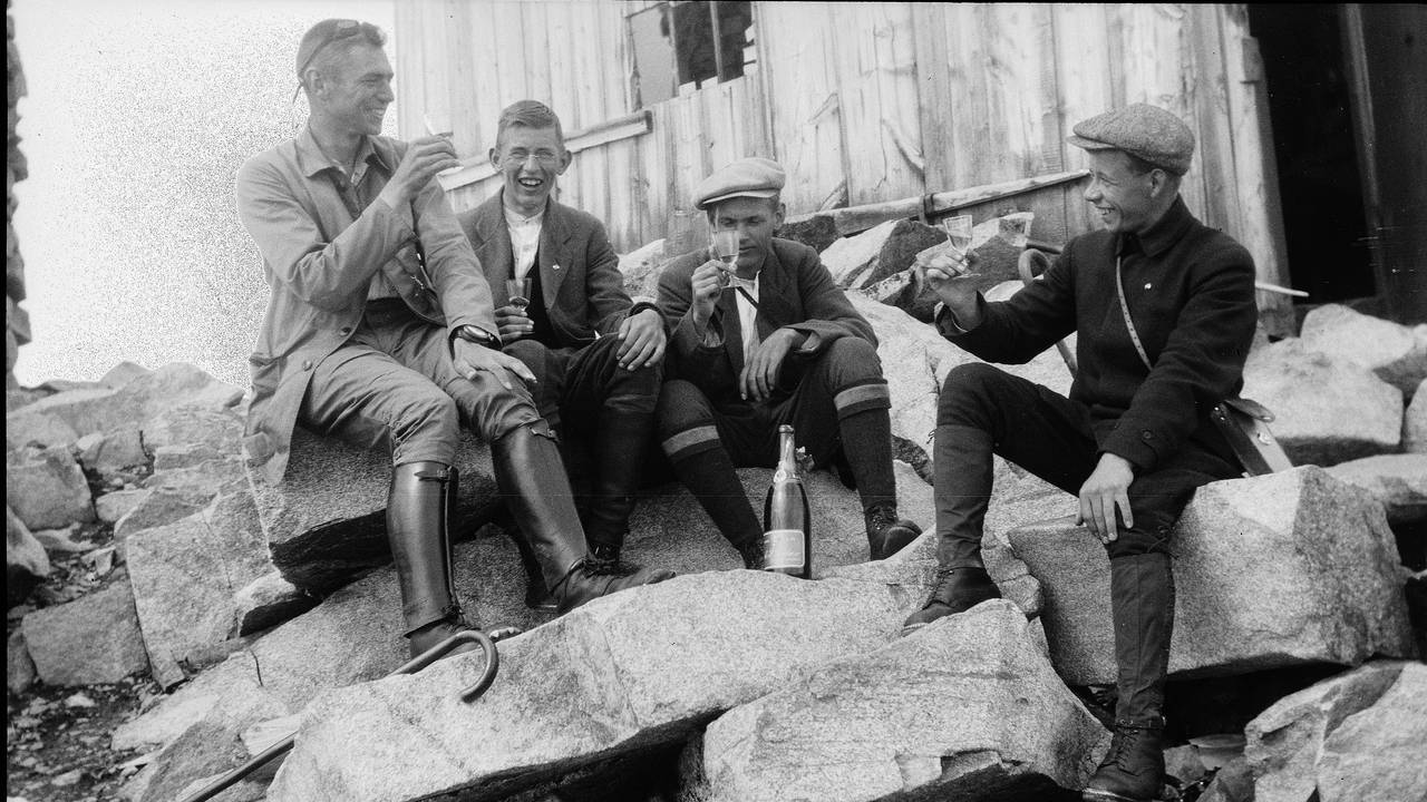 Galdhøpiggen, gruppe 4, menn, skåler,