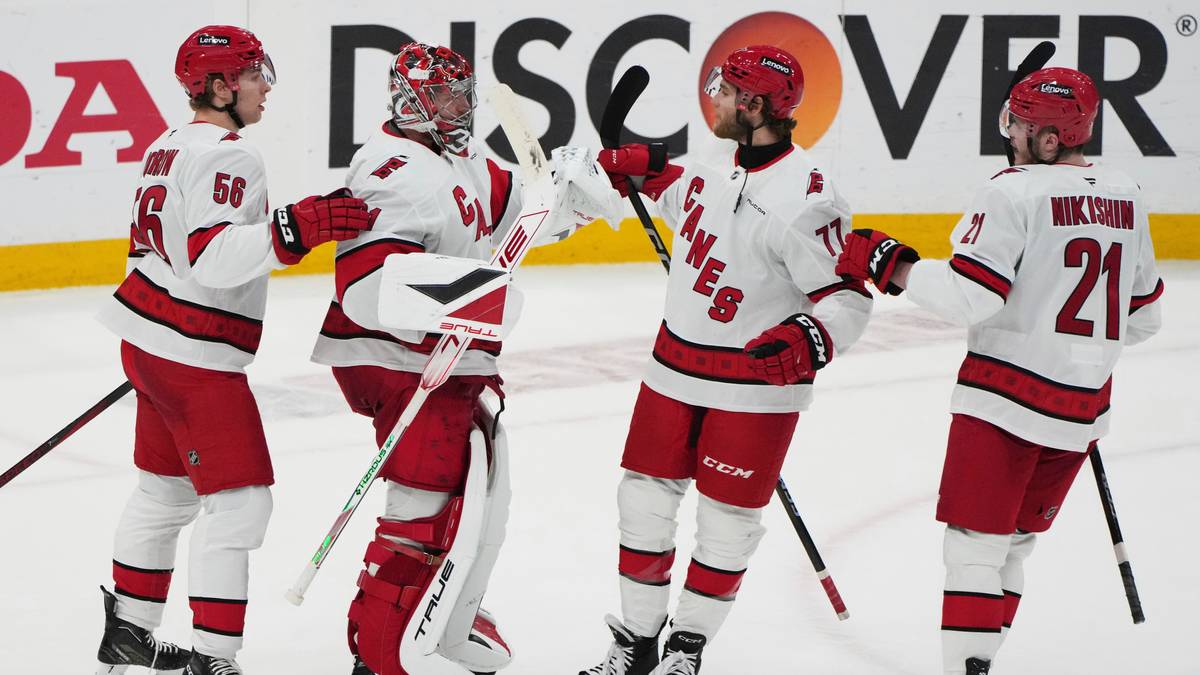 NHL-sluttspillet: Hurricanes vant og sikret ny spenning