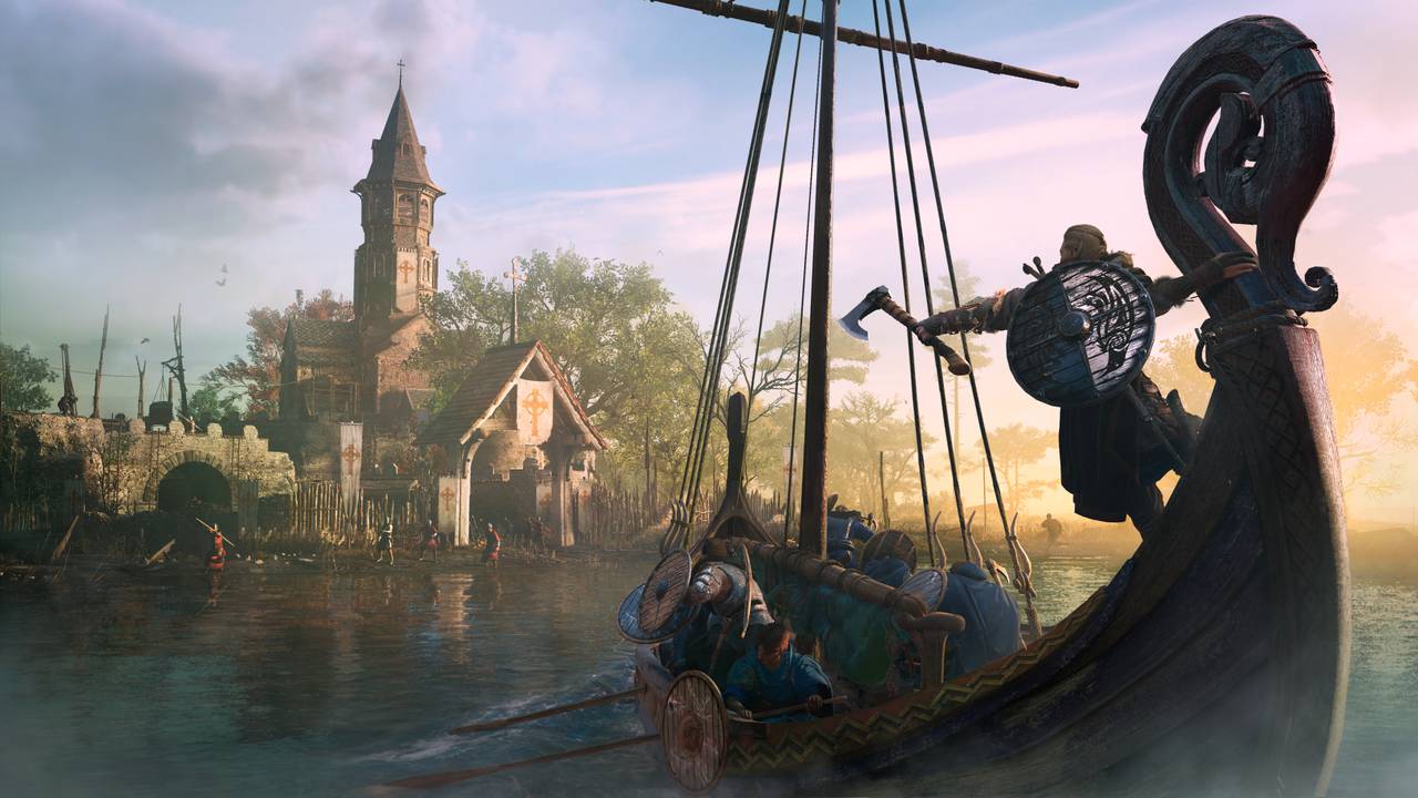 Skjermbilde fra spillet «Assassin's Creed Valhalla».