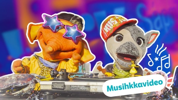 Binnabánnatjin, Fantoráŋŋan ja mánájn la disco bussan. Tjuovo fáron! - Binnabánnaš, Fantorangen og barna har disko på bussen. Bli med!