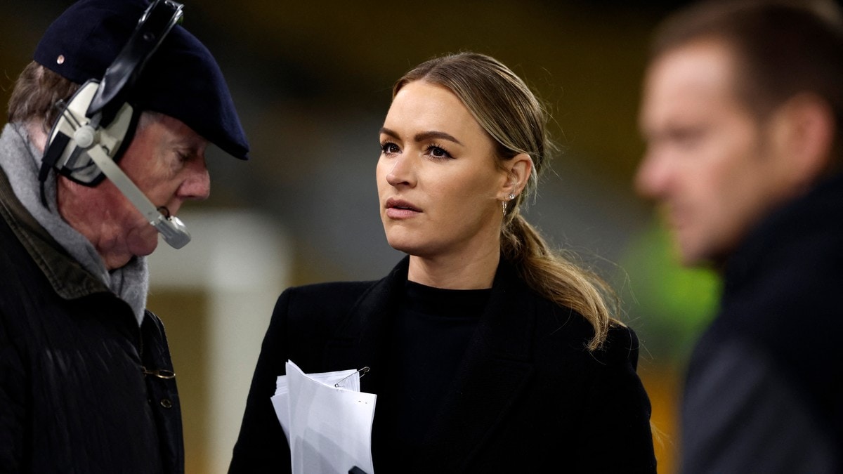 Dramatiske TV-bilder i England – programleder kollapset