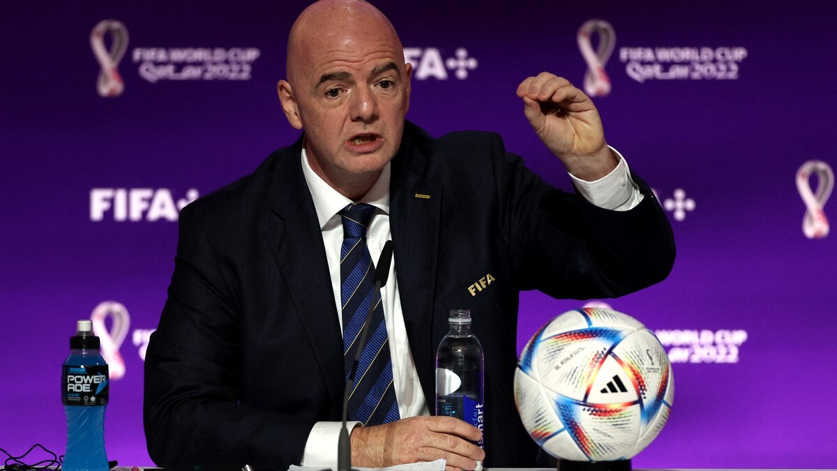 Sterke reaksjoner etter Fifa-presidentens forsvarstale: – Jeg er helt målløs