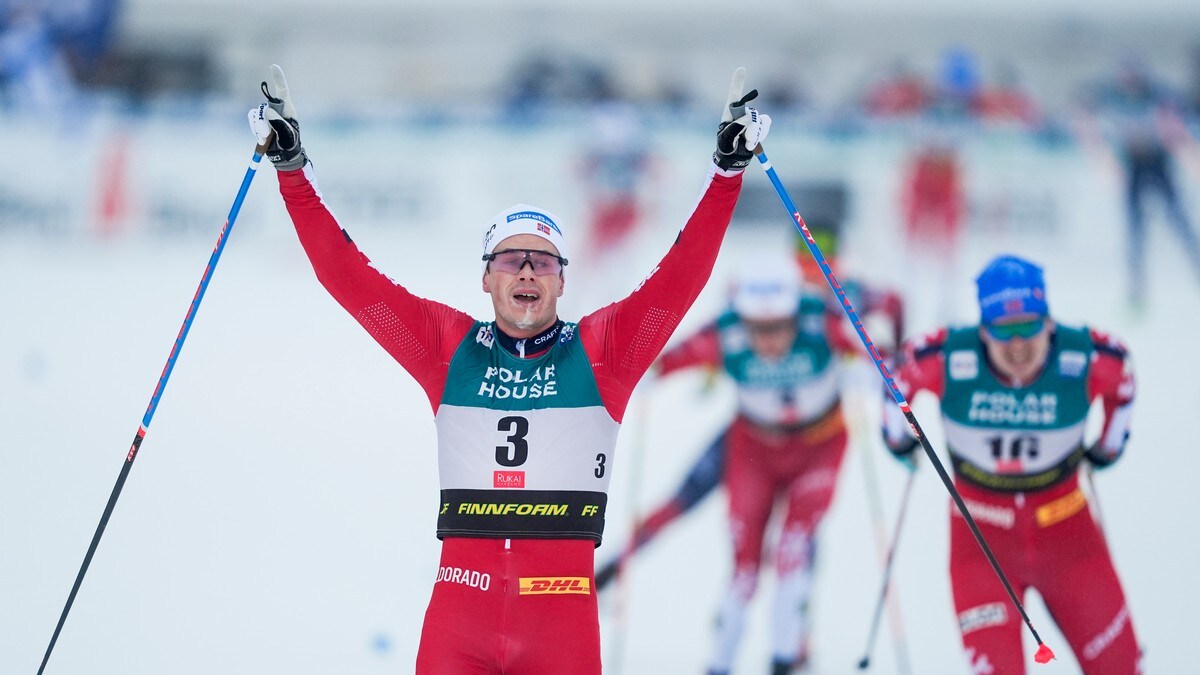 Spurtslo lagkameraten: – Skikkelig digg å få ham ned fra tronen