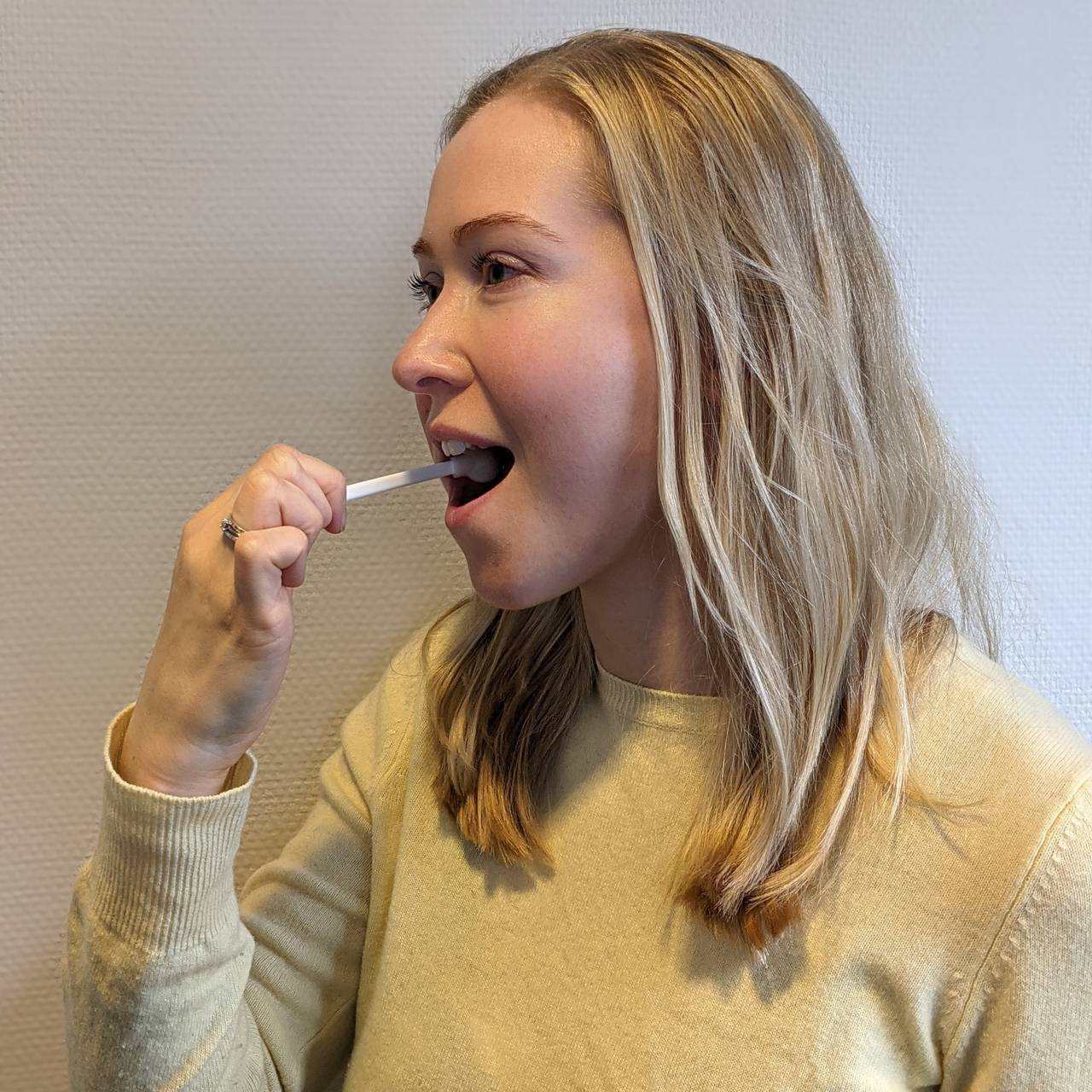 Anne-Marit i Bioteknologirådet tok DNA-test for å sjå kor det kunne gi svar på korleis ho ser ut