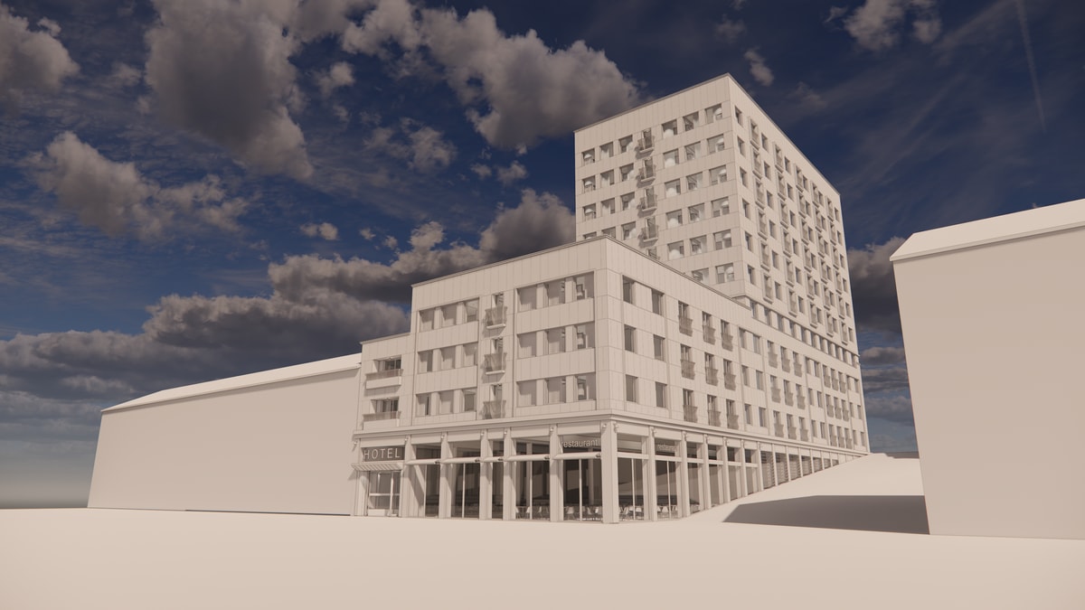 Nytt sentrumshotell skal bygges i Narvik
