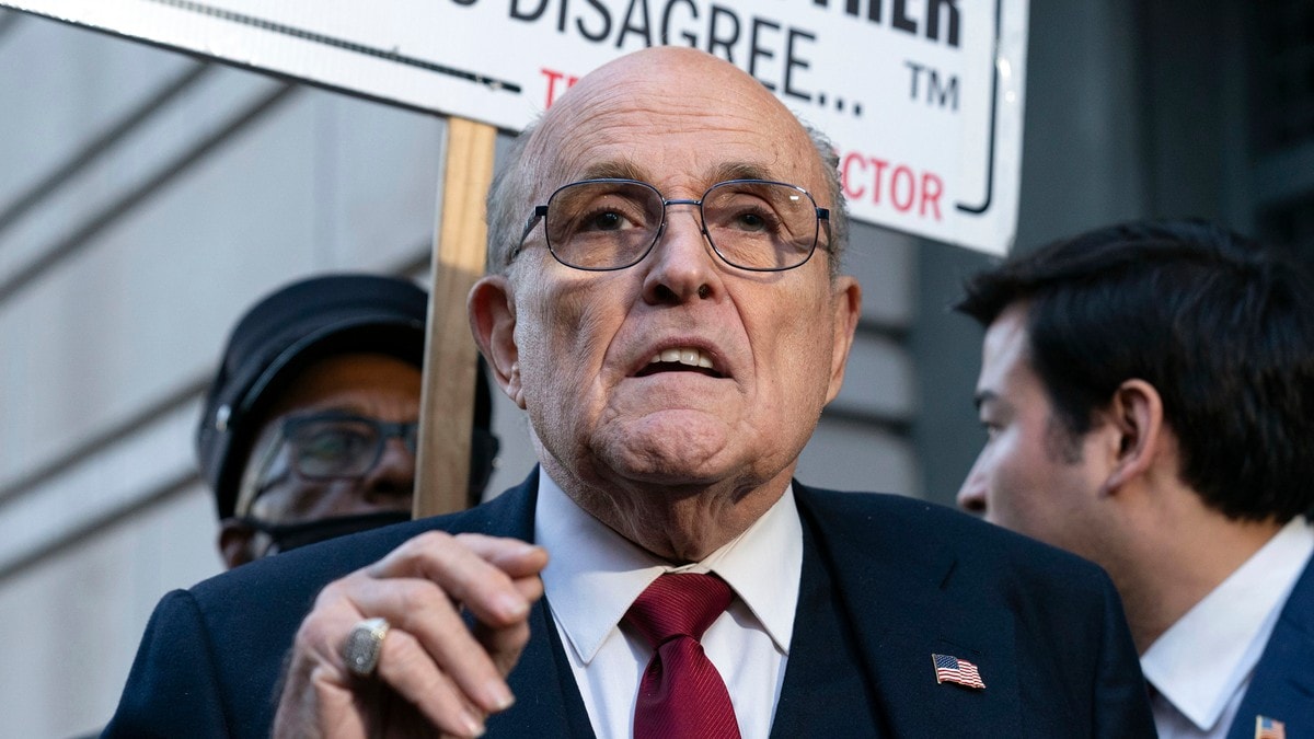 Rudy Giuliani fratatt advokat-bevilling