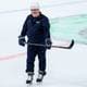 Jesper Zerman / BILDBYRÅN Petter Thoresen på isen under hockey-VM