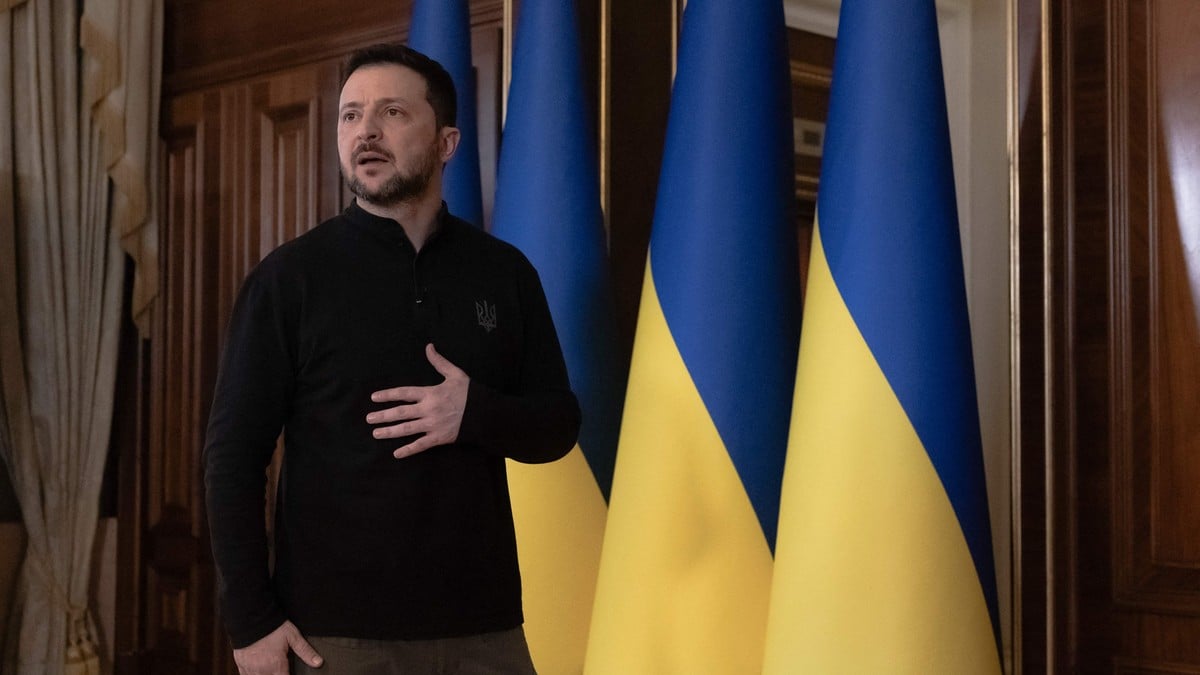 Zelenskyj om avtalen: – Vi er klare for ei 30 dagers våpenkvile