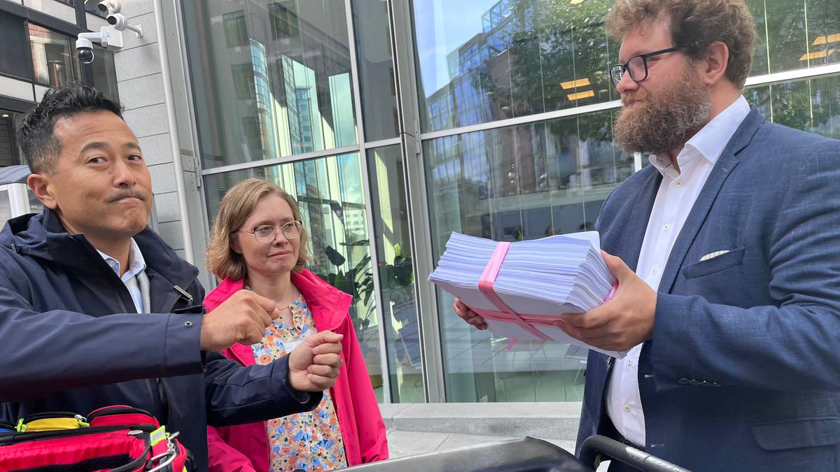Leverte klage fra 20.000 nordlendinger – krever døgnåpen hjertebehandling