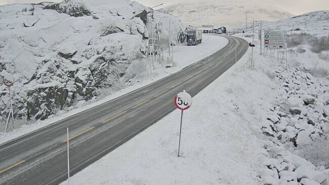 Bjørnfjell E10 ved riksgrensen