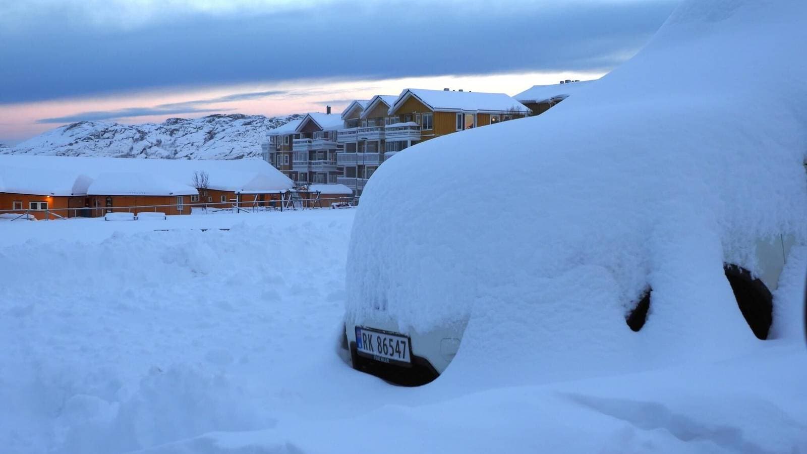 Snø Rellingen Farevarsel flere steder i landet: – Det kan bli mye snø – NRK Vestfold ...