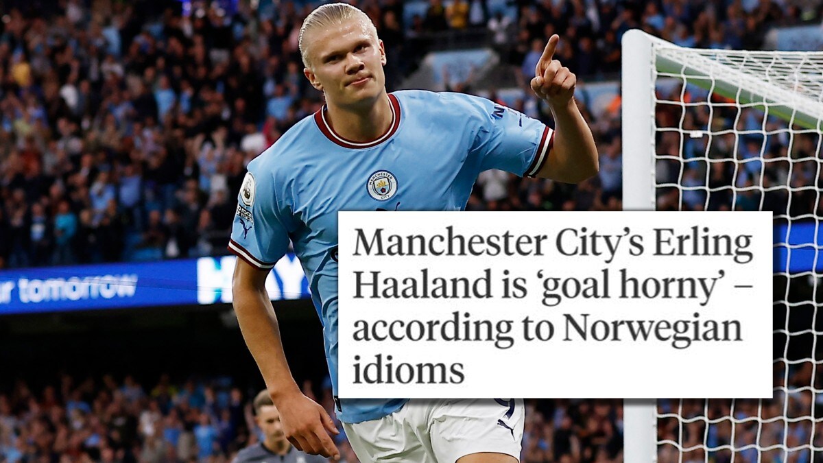 Britene morer seg med norske fotballuttrykk som «goal horny» og «baby food»