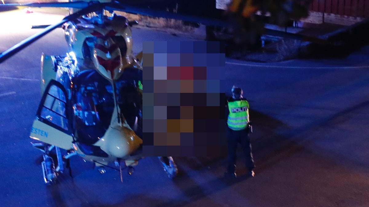 Gutt flys med luftambulanse til Ullevål sykehus etter båtulykke