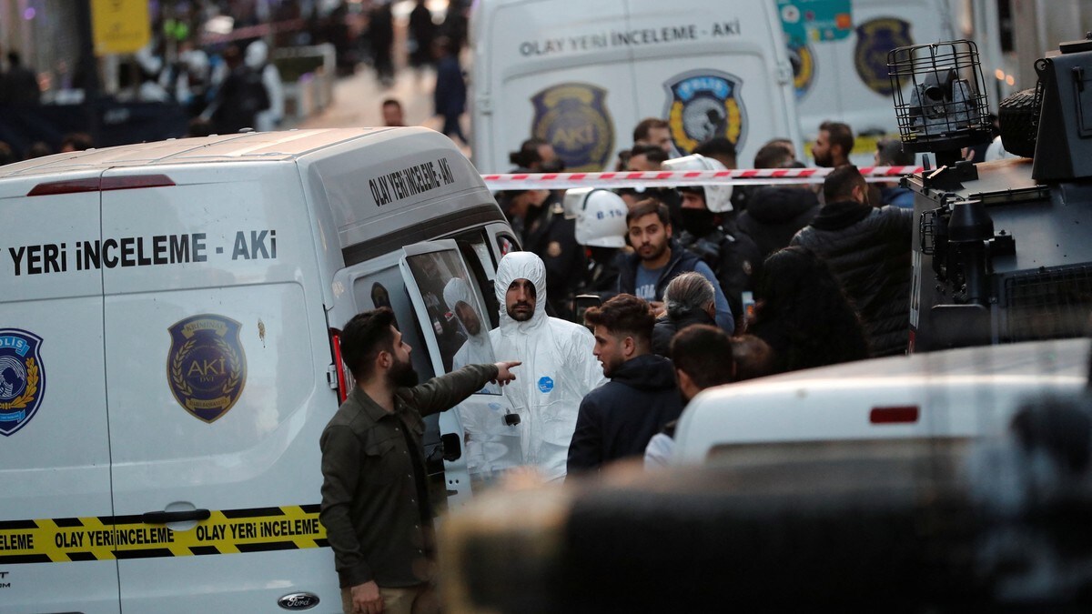 Istanbuls Guvernør: Minst 4 drept og 38 såret i eksplosjonen