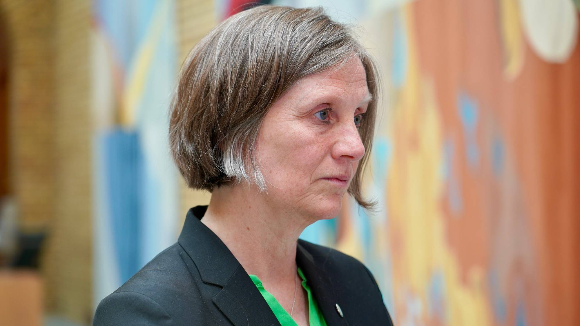 Kjersti Toppe, stortingsrepresentant(Sp), skal votere om Helseplattformen skal skrotes. 
