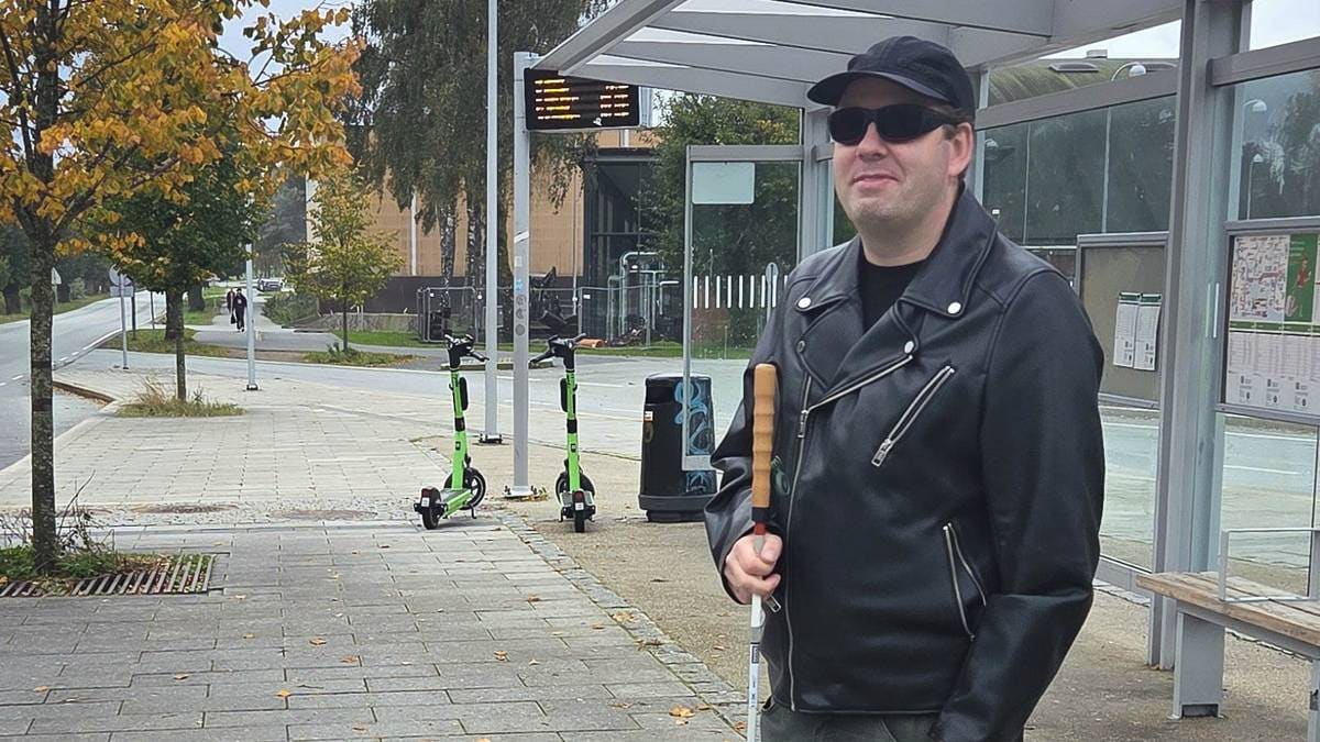 Svaksynte Steinar: – Bussen kjører rett forbi