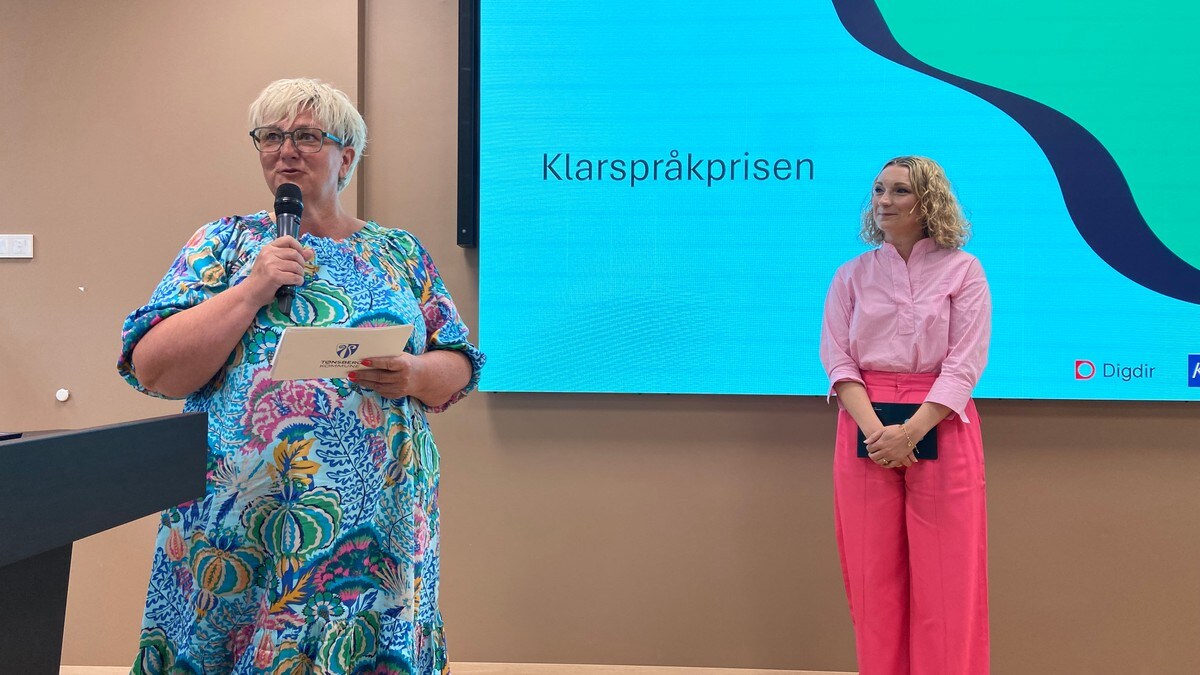 Tønsberg kommune får Klarspråkprisen