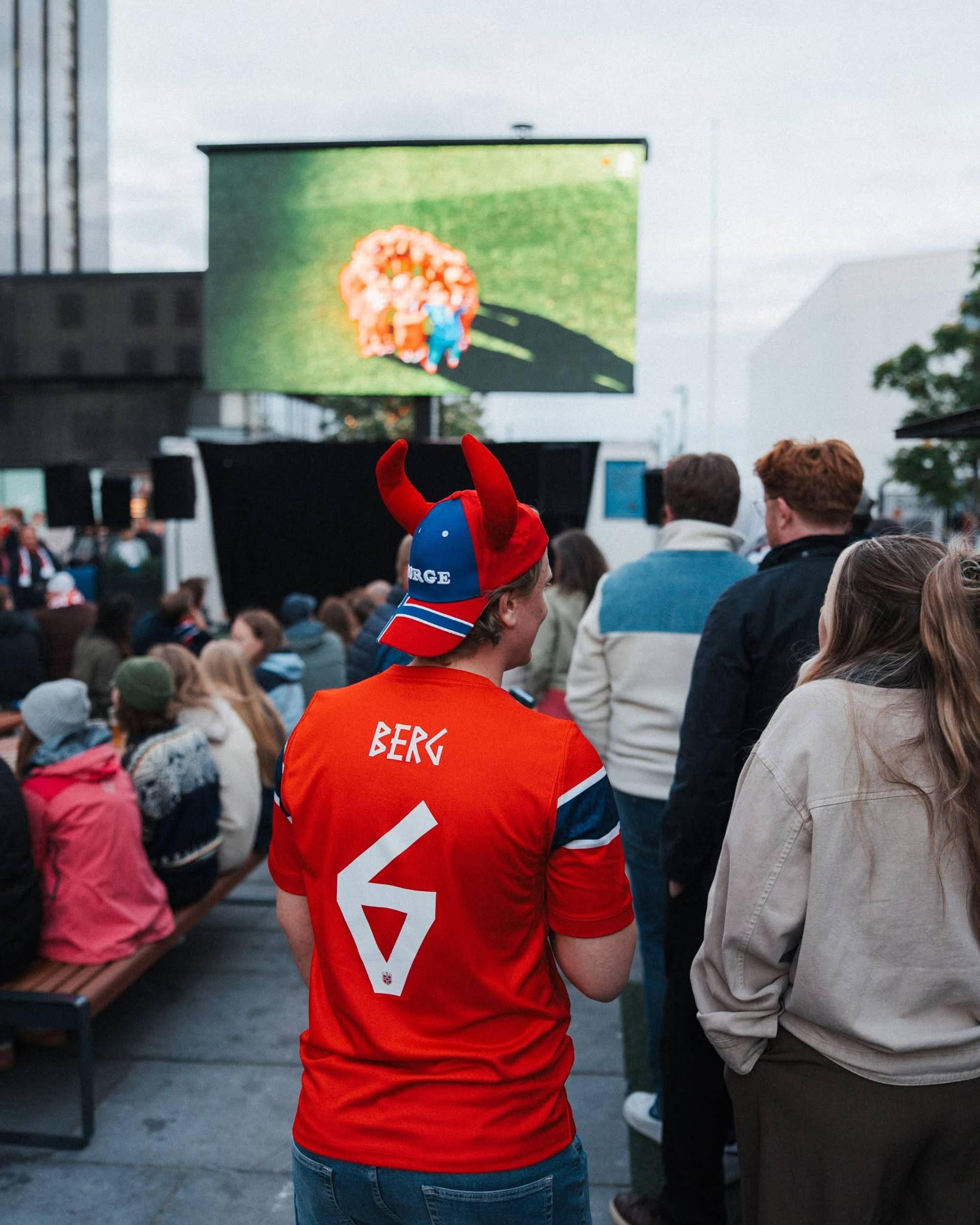 Norge – Irak på sportsbaren i Bodø