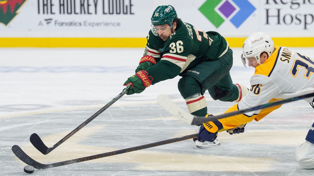 Hjemmetap på overtid for Zuccarellos Wild mot Nashville Predators