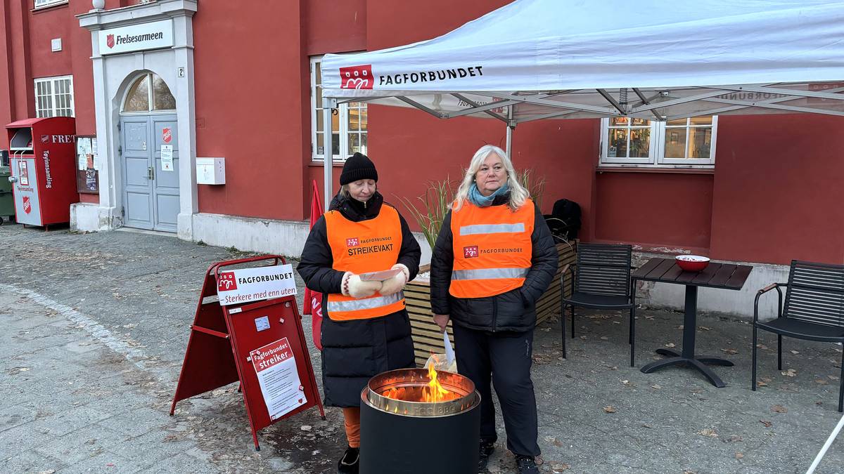 Jøran rammes av streik: Frelsesarmeen får ikke dele ut mat