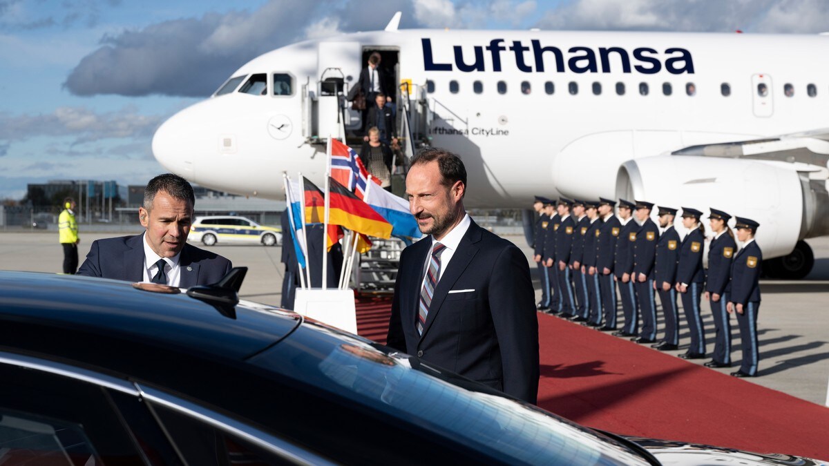 Kronprinsen i Tyskland på firedagers statsbesøk