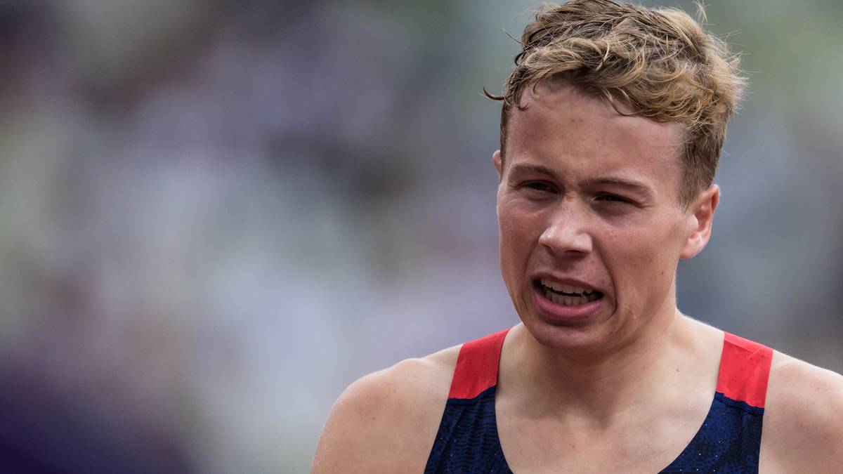 Håkon Moe Berg imponerte på 800 meter – halvanna sekund bak Rodals rekord