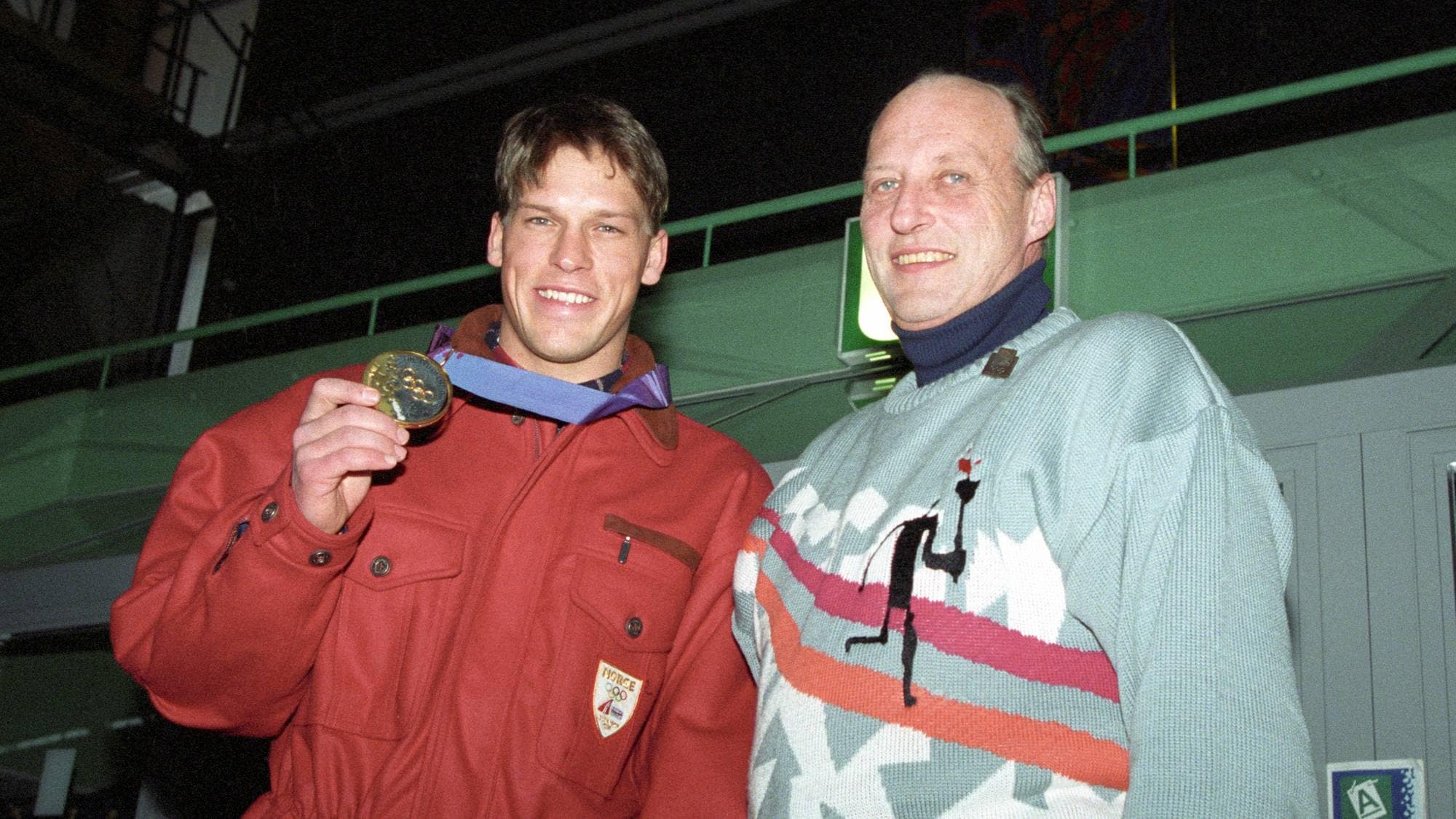 Kong Harald og Johann Olav Koss