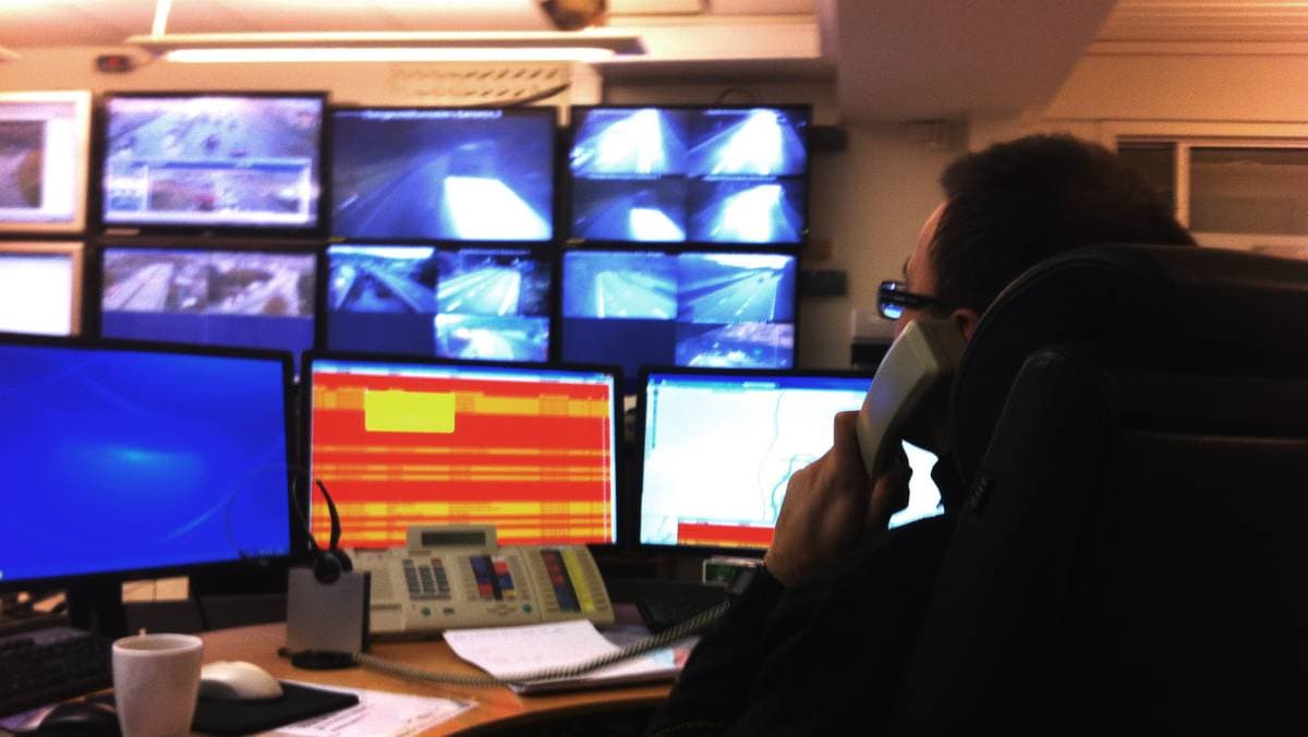 Rolig natt i trafikken