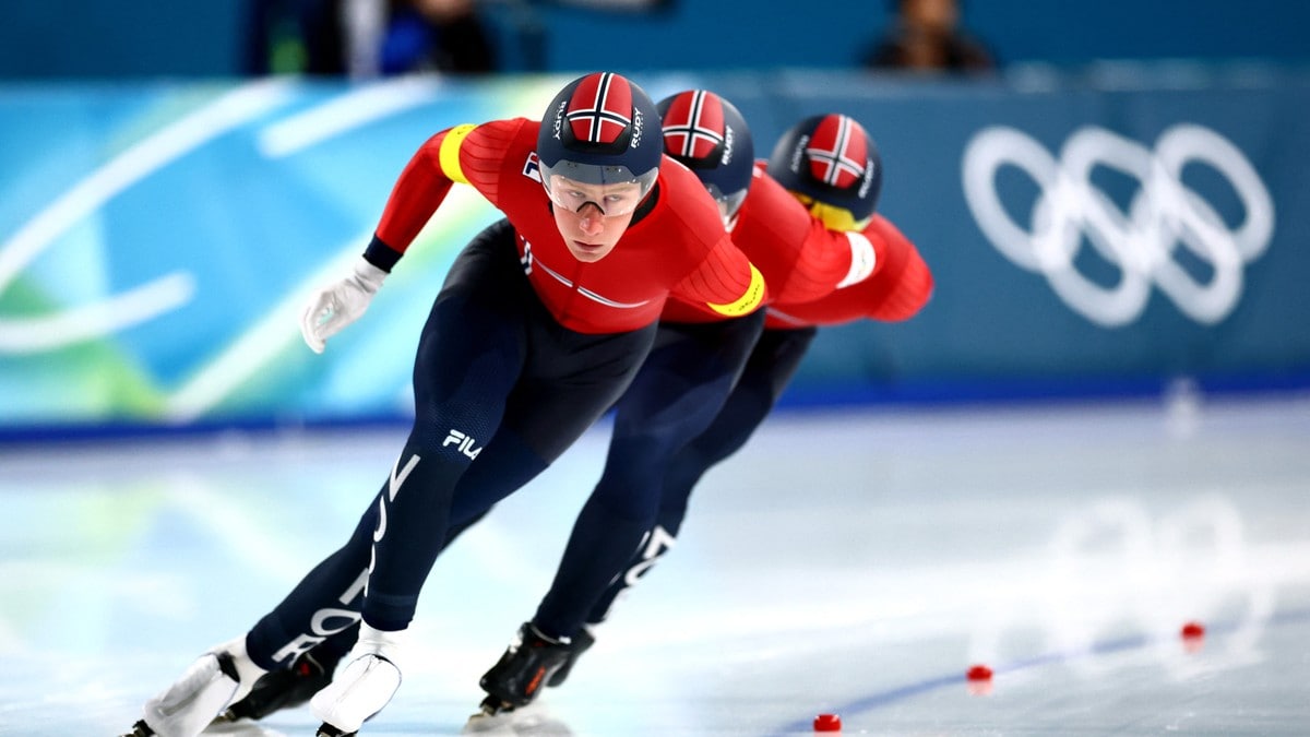 Medaljedrømmen over for det norske lagtempolaget