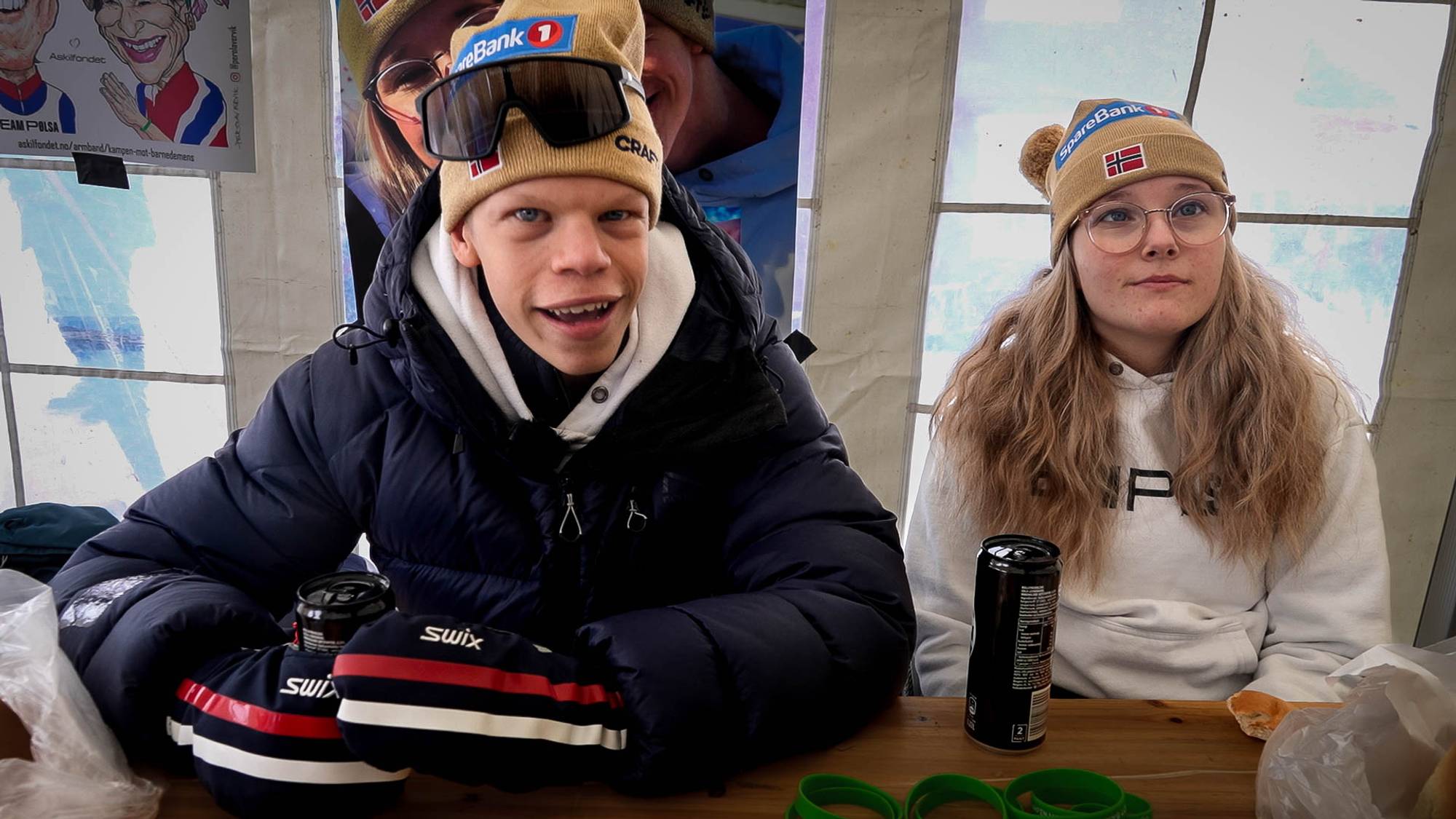 Glem Petter Northug, i Kobberløpet er Mikkel og Pia fra Team Pølsa de ...