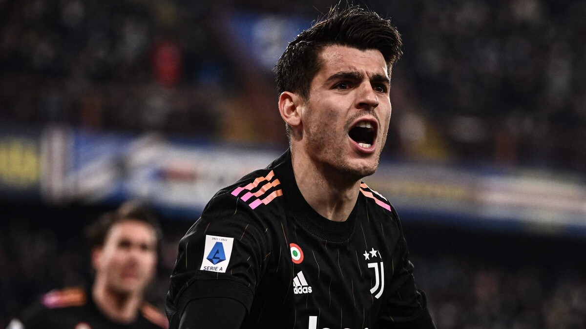To Morata-mål sikret Juventus seier over Thorsbys Sampdoria