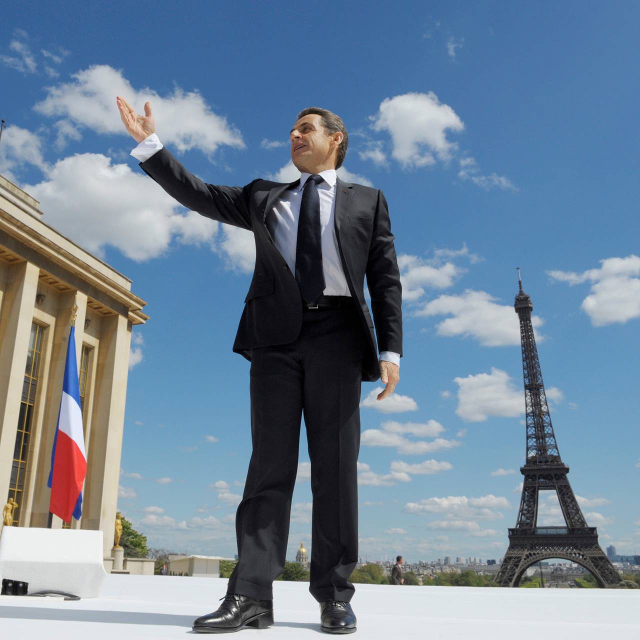Sarkozy, valgkamp 2012.