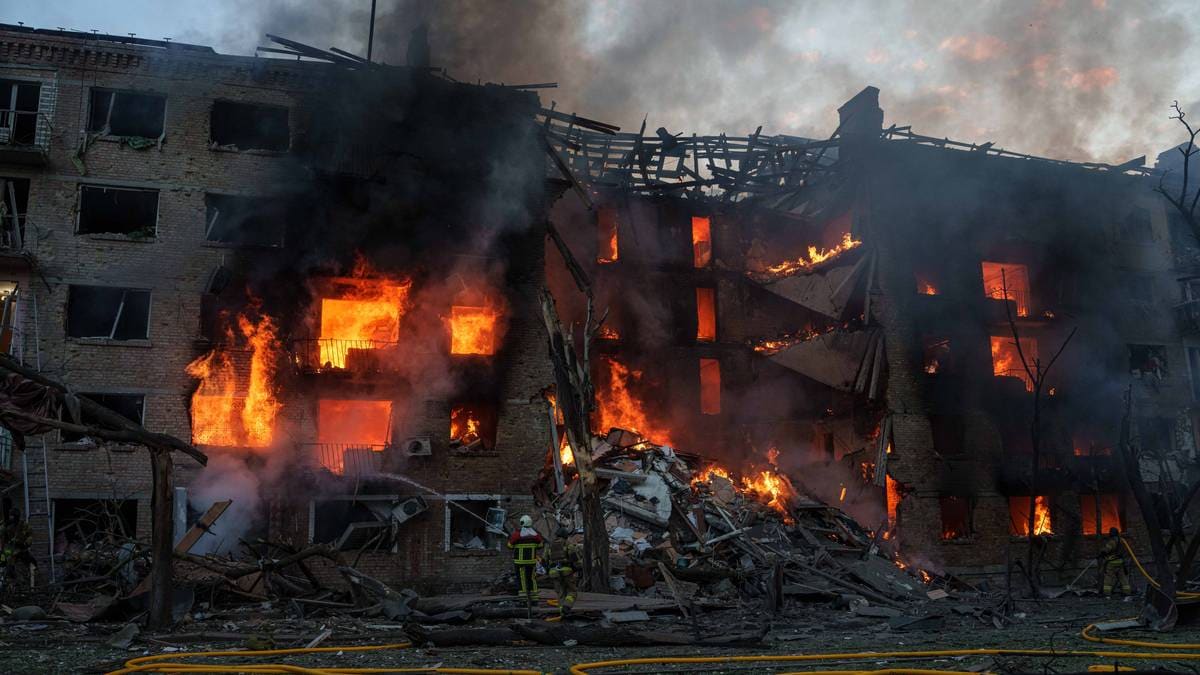Ukrainske medier: Russland brukte hypersonisk rakett i angrep