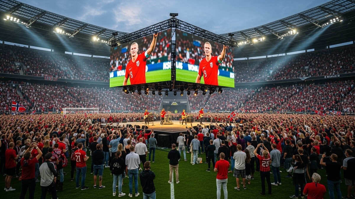 Fotballfesten snur – barn får se Norges VM-kamper