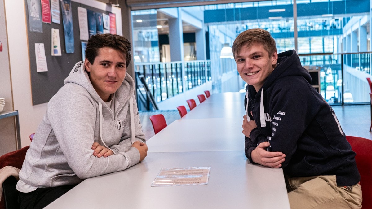 Sebastian (18) og Sigurd (18) har laget en egen «kæntish-erklæring»