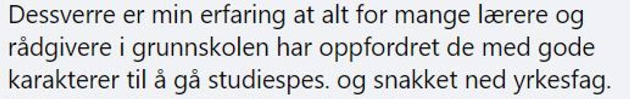 yrkesfag.