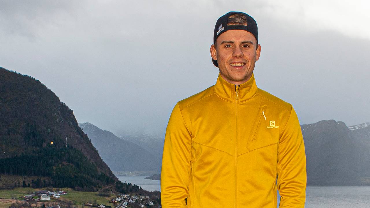 Bernt Marius Rørstad heime i Volda.